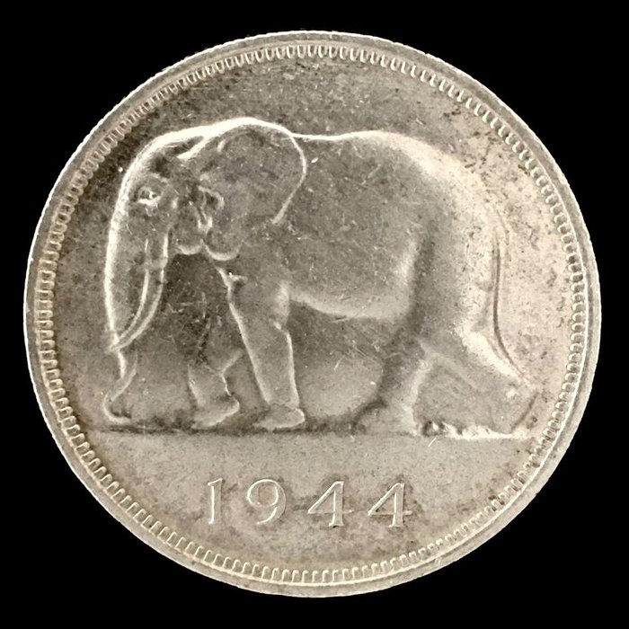 Βελγικό Κονγκό. 50 Francs - 1944 - (R124)  (χωρίς τιμή ασφαλείας)