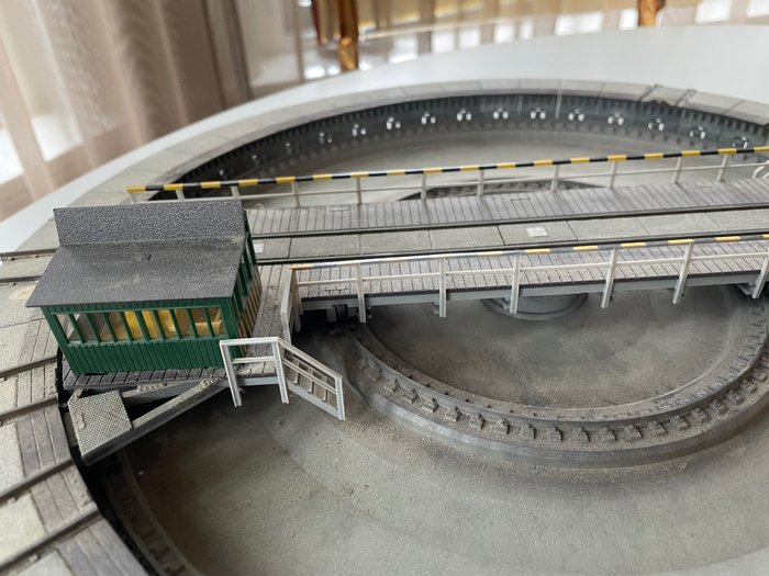 Fleischmann H0轨 - 6052 - 模型火车车轨 (1) - 电动转盘