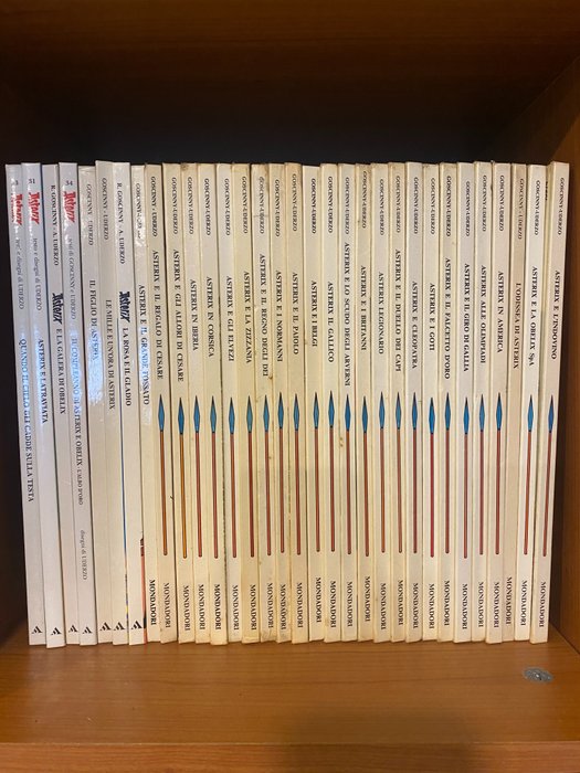 Asterix vedi descrizione - 32 Album - Primeira edição/reimpressão - 1971/2009