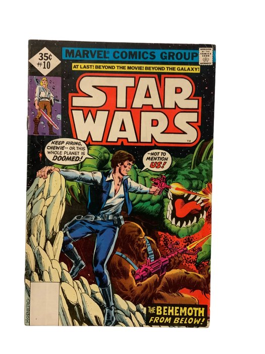 Star Wars (1977 Marvel Series) # 10 - Rare Whitman Variant-cover! - 1 Comic - 第一版 - 1978