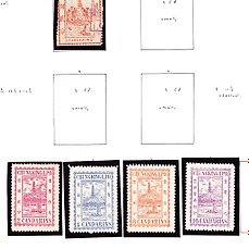 China – 1878-1949 1894/1896 – Local post Chungking en Foochow – Michel  Chungking 1-5; Foochow 1-11