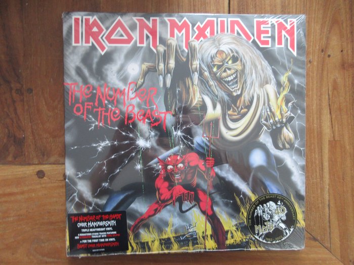 Iron Maiden - The Number Of The Beast / Beast Over Hammersmith (3LP) - 3xLP专辑（三张专辑） - 2022