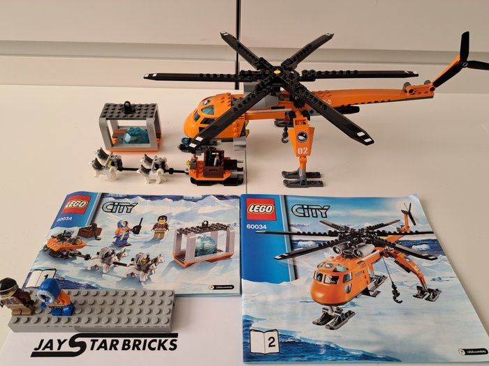 Lego - Ville - 60034 - Arctic Helicrane - 2000-2010