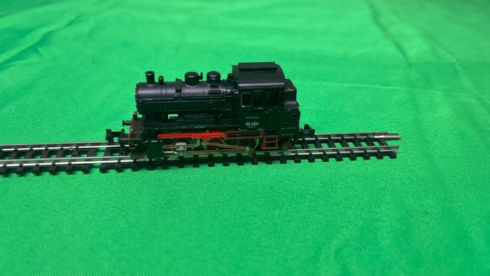 Minitrix N - 2043 - Locomotiva com vagão de carvão (1) - BR89 - DB