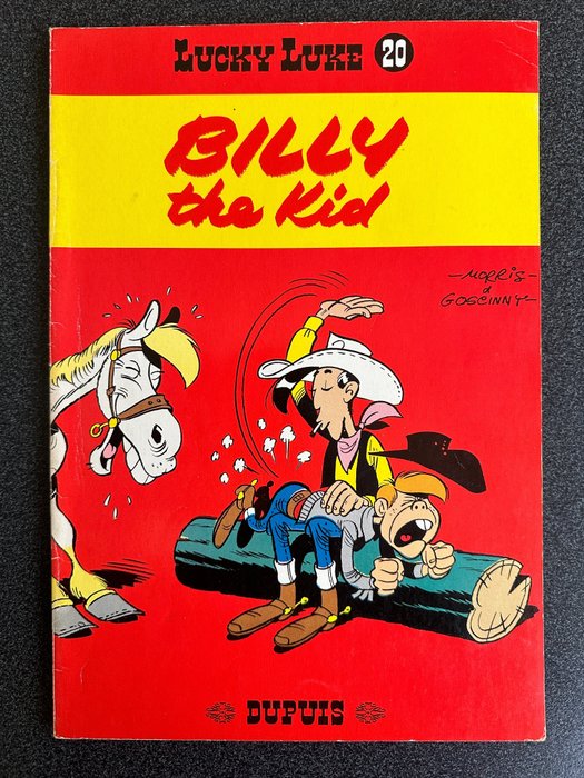 Lucky Luke 20 - Billy the Kid - 1 Album - EO - 1962