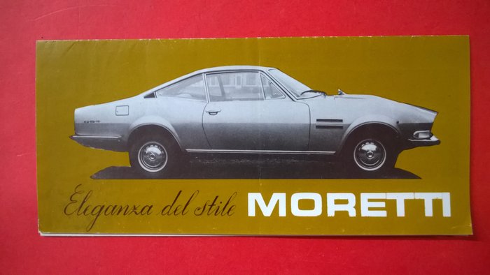 Brochure - Moretti - 850 / 124 / 125 uit 1965 - 1965