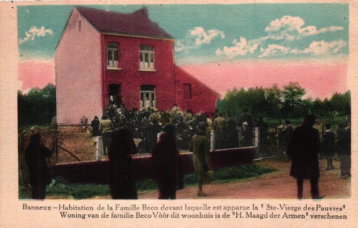 Belgien - BANNEUX - Postkarte (120) - 1905-1950