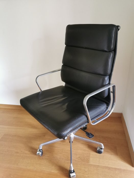 ICF - Charles & Ray Eames - Fauteuil - EA219 - Cuir