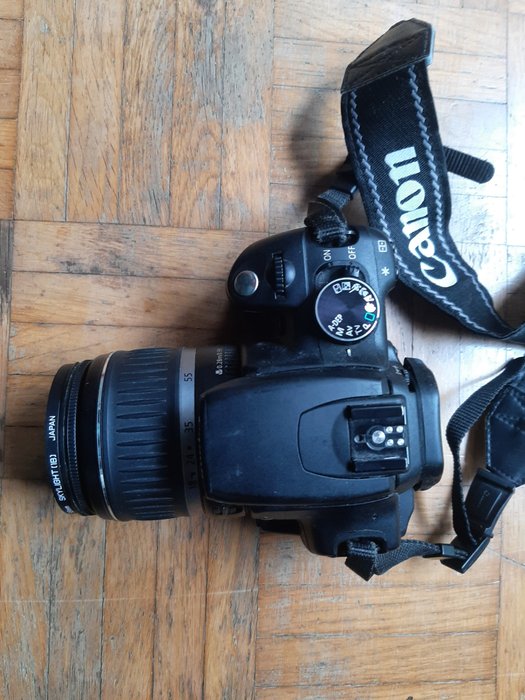 Canon Eos 350D + EF-S 18-55 Digitaalinen peiliheijastuskamera (DSLR)