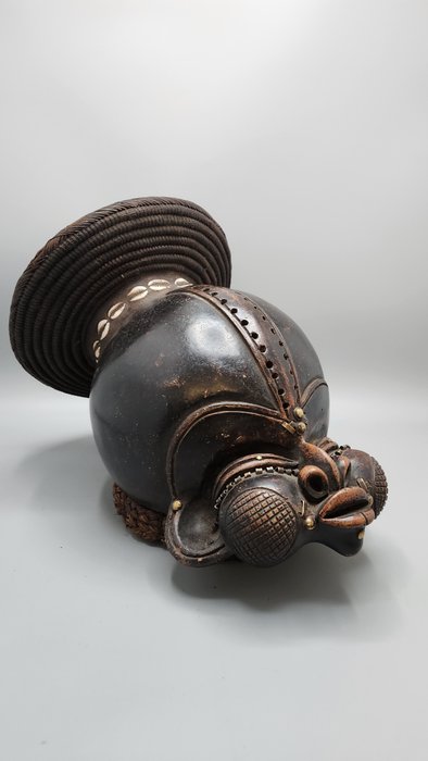 Kopf aus Terrakotta - Tikar - Kamerun  (Ohne Mindestpreis)