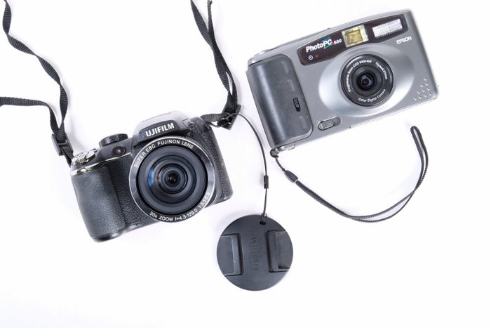 Epson, Fujifilm Finepix S4000 + Epson Photo PC500 Digitale camera
