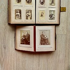 C. Chambon – Vintage 1880’s photo albums with 180 photos – 1880