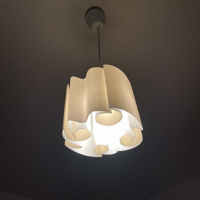 LL5H - Hengende lampe - Art Deco taklampe - Biopolymer