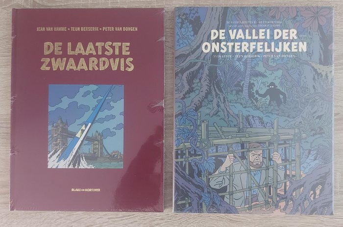 Blake & Mortimer - De Vallei der Onsterfelijken + De Laatste Zwaardvis - 2 Album - Edición limitada