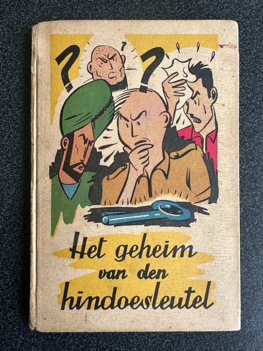 Hindoesleutel - Het Geheim van den Hindoesleutel - 1 Album - Erstausgabe - 1946