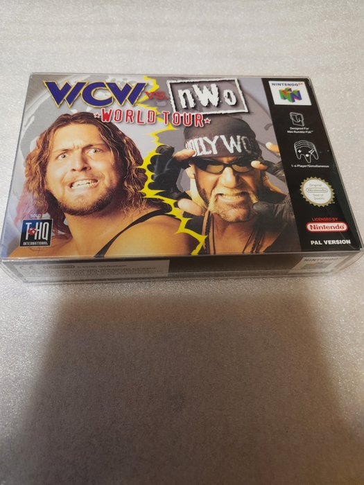 Nintendo - 64 (N64) - WCW vs NwO World Tour Empty Box & Booklet - Videojáték