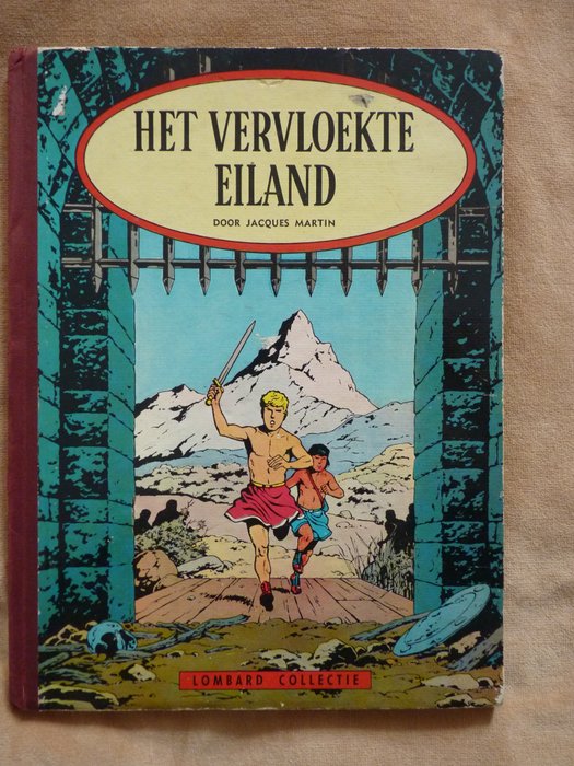 Alex T3 - Het Vervloekte Eiland - 1 Album - Prima edizione - 1957