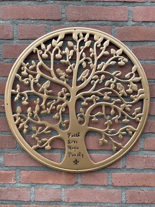 Dekorativ prydnad - Levensboom muurdecoratie 50 cm - Europa 