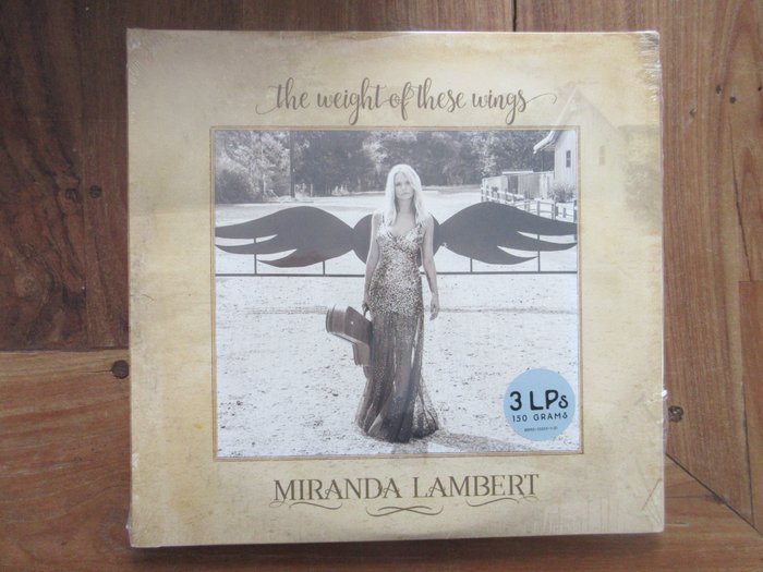 Miranda Lambert - The weight of these wings - 3LP - 3 x álbum LP (álbum triplo) - 2016
