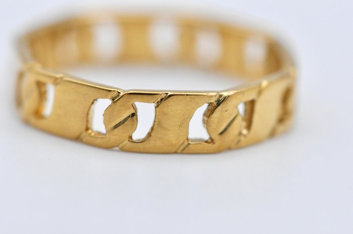 χωρίς τιμή ασφαλείας - Δαχτυλίδι βραχίονα - 8 καράτια Κίτρινο χρυσό 