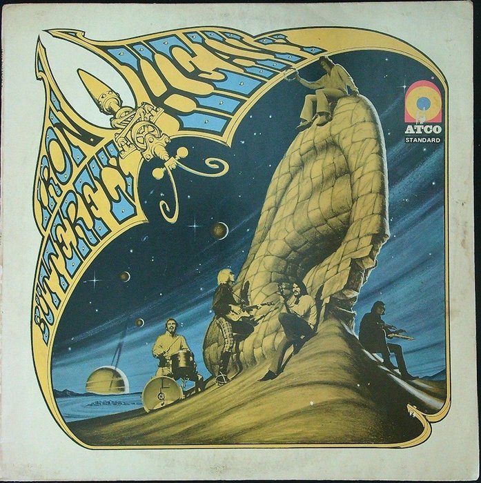 Iron Butterfly (UK 1970 1st pressing LP) - Heavy (Psychedelic Rock, Prog Rock) - LP 專輯（單個） - 第一批 模壓雷射唱片 - 1970