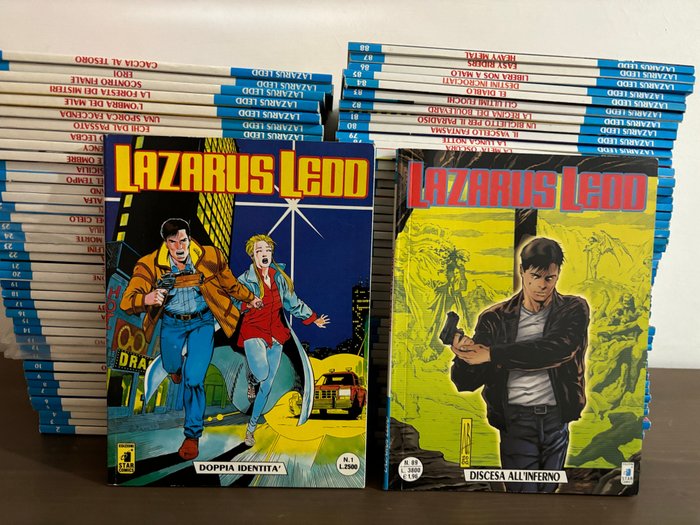 Lazarus Ledd 1/89 più CD - sequenza completa - 89 Comic - Eerste druk - 1993