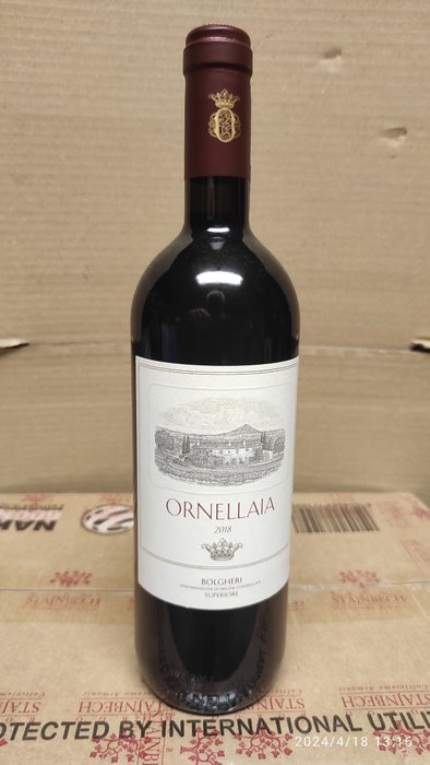 2018 Tenuta dell'Ornellaia, Ornellaia - Bolgheri Superiore - 1 Bottle (0.75L)