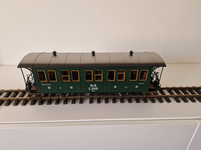 LGB G - 30343 - 模型火车客运车厢 (1) - RhB