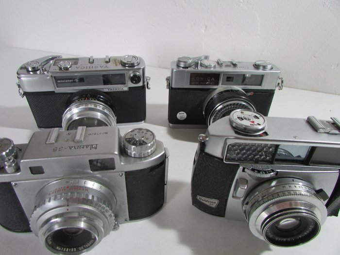 Balda, Konica, Mamiya, Yashica 35 mm cameras Analóg fényképezőgép
