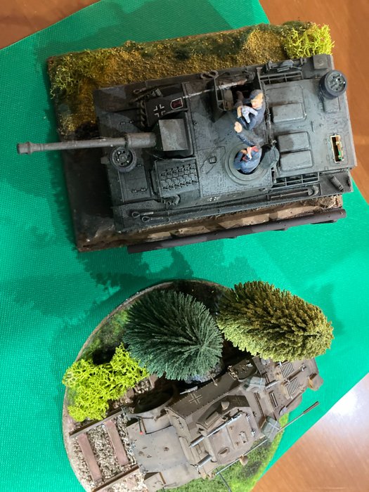 Tamiya, Italeri 1:35 - 模型军用车辆 - AB-40铁路装甲车，Jagdpanther