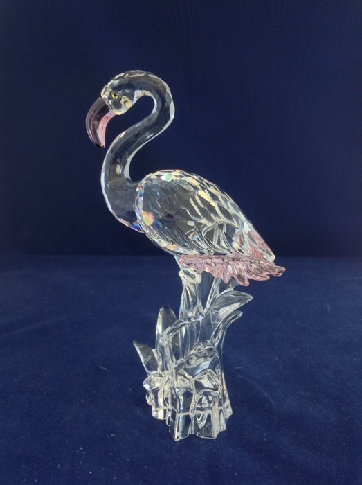Swarovski - Flamingo - 289733 - in doos - Gabrielle Stamey - Statuetta - Cristallo