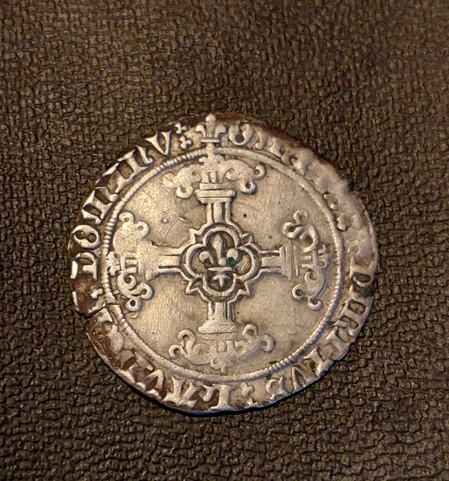 Burgundzka Holandia, Brugia. Filips IV de Schone (1494-1506). Dubbele Stuiver Zonder jaar 1494/1506  (Bez ceny minimalnej
)