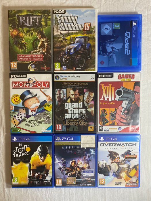 Sony, ubisoft - Ps4 PC - Video game (9) - In original box