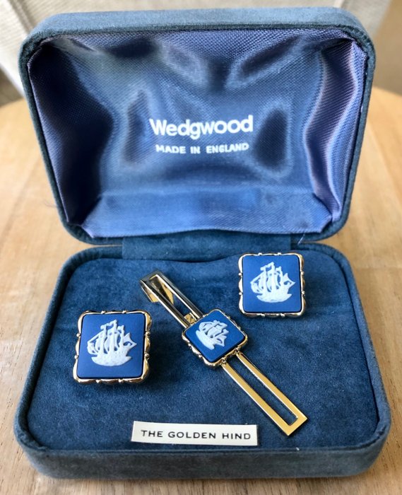 Other brand - Wedgwood - Cufflinks & Tie clip - Modeaccessoar-set