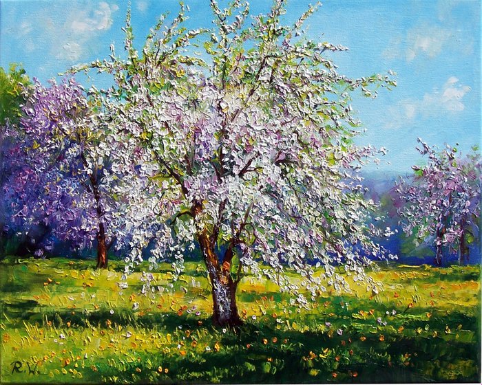 Renata Wojak (XX-XXI) - Kwitnące jabłonie