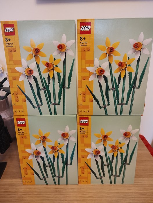 Lego - Botanical - 4x 40747 - 4x Narcissen - 2020+