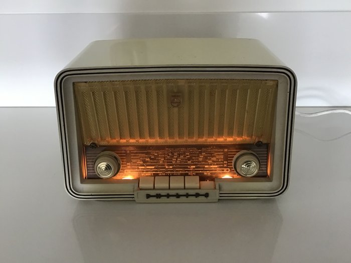 Philips - BX253U-22 电子管收音机