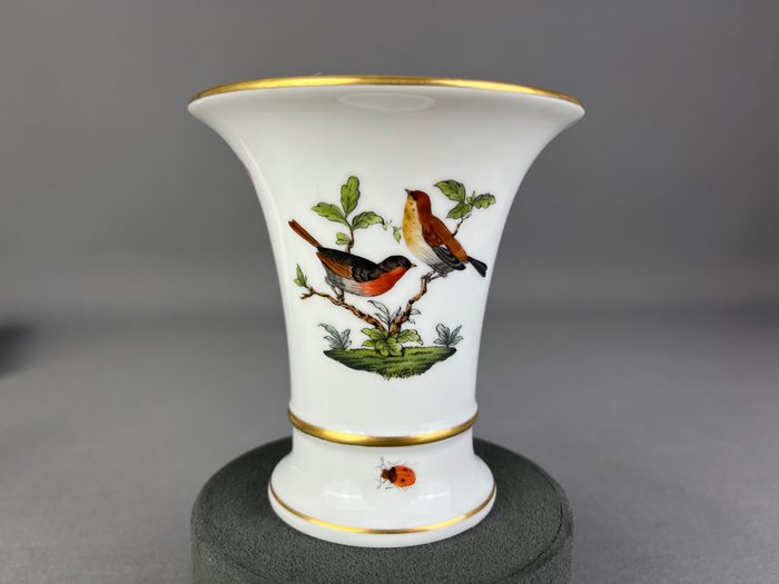 Herend - Vase -  „Rothschild-Vogelsammlung“  - Porzellan