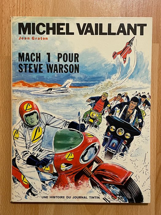 Michel Vaillant T14 - Mach 1 pour Steve Warson - C - 1 Album - Pierwsze Wydanie - 1968