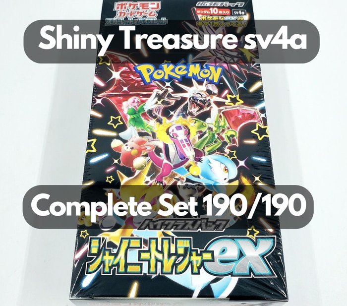 sv4a Shiny Treasure - Complete Set - 190/190 I +20 randhom holos