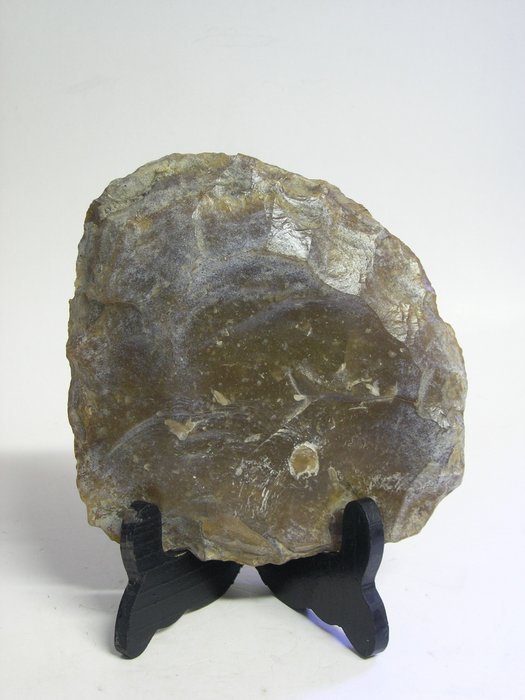 旧石器时代 燧石 刮刀 - 21 cm  (没有保留价)