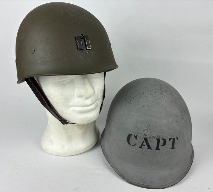 美國 - 美國海軍艦長 - 軍用頭盔 - M1頭盔