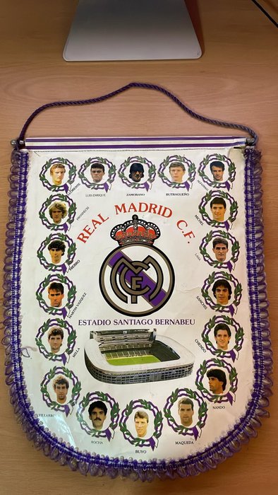 Real Madrid - Liga espanhola de futebol - Flag / pennant 