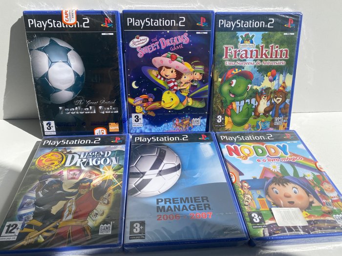 PlayStation - 6 PS2 Sealed Games - Conjunto de videojogos (6) - Na caixa original fechada