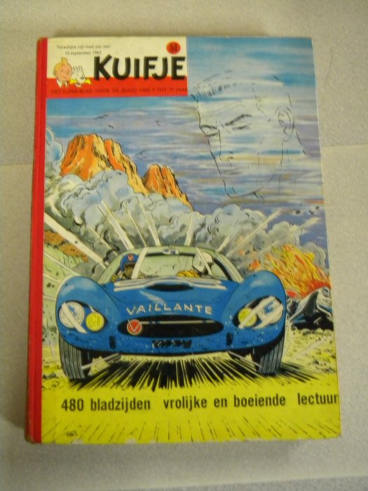 Kuifje (magazine) 54 - Bundeling - Vlaamse reeks - 1 Album - Πρώτη έκδοση - 1962