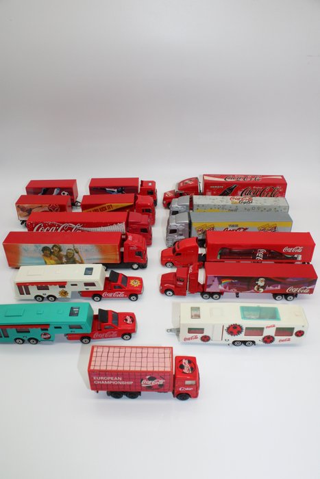 Majorette 1:87 - Modellbil - olika Coca Cola skala modeller