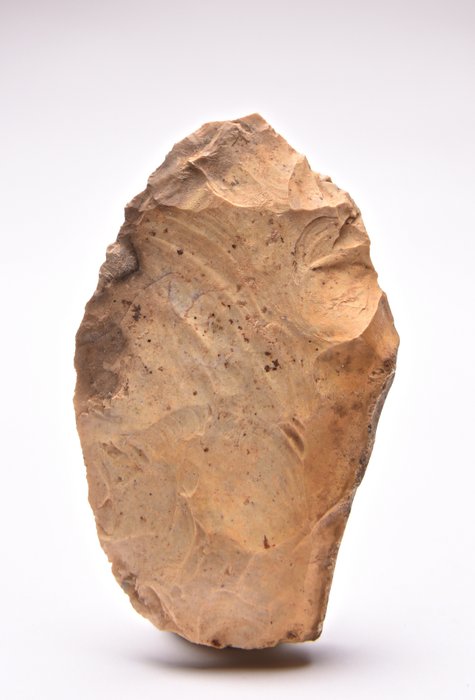 Mousterian Kovakő Középső paleolit biface/penge