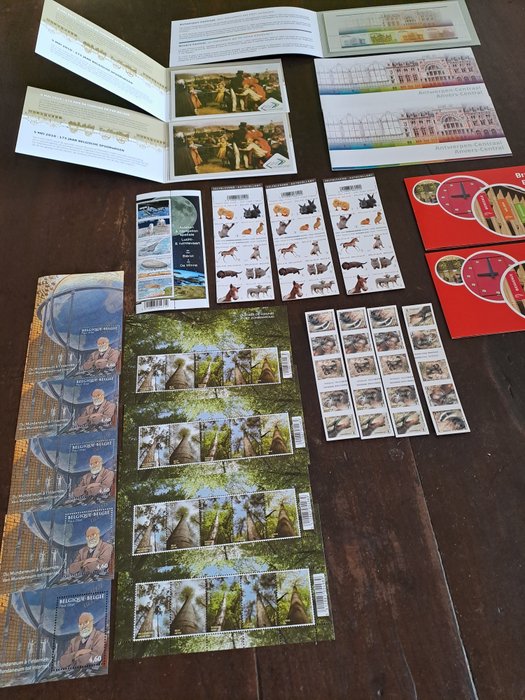 Belgium  - lot of postage-valid modern stamps