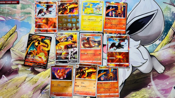 Pokémon - Charizard Collection - Japanese -11 Cards I CHR I Promo I PokeBall