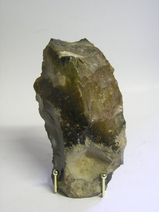 旧石器时代 燧石 双脸 - 25 cm  (没有保留价)